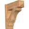 Ekena Millwork Balboa Smooth Arts and Crafts Outlooker, Western Red Cedar, 7 1/2"W x 22"D x 22"H OUT08X22X22BOA03SWR - alternate 1